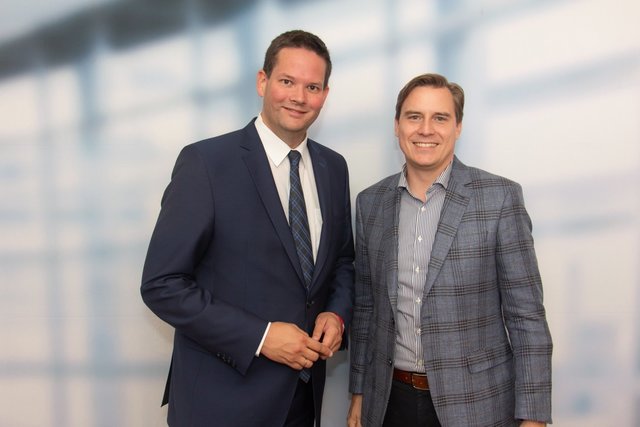 EU-Abg. Lukas Mandl mit LA Christoph Kaufmann | Foto: ÖVP
