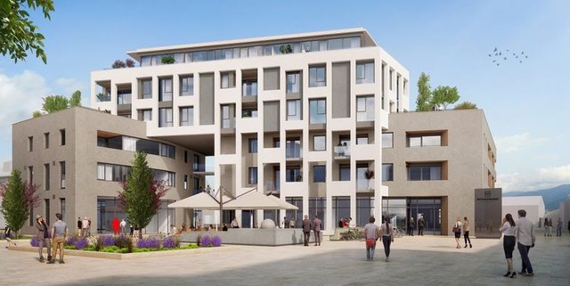 Der neue Rathausmarkt | Foto: Trecolore