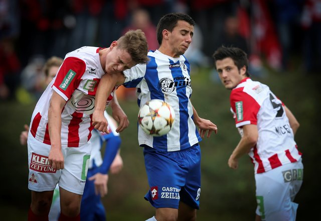 Damjan Poposki ist der Torgarant des SV Tobelbad. In zwölf Matches im Herbst brachte es der 21-Jährige auf 13 Volltreffer.