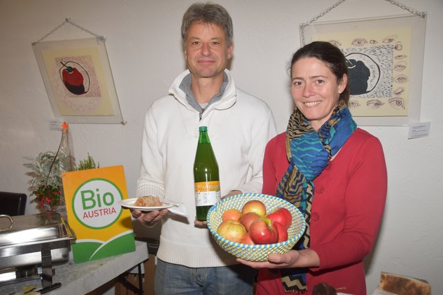 Alles "bio" bei Rudolf Strobl und Martina Neumann aus Maria Bild.