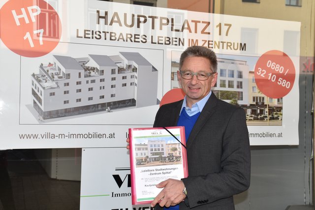 Wolfgang Murauer hat sich dem Projekt am Hauptplatz angenommen