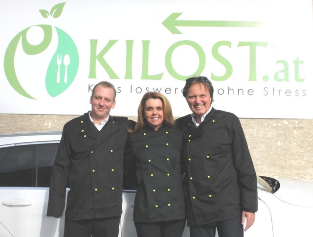 Das Kilost.at-Team mit Manuela Stock Berger (mi.) und Manfred Berger (re.) | Foto: KK/Privat