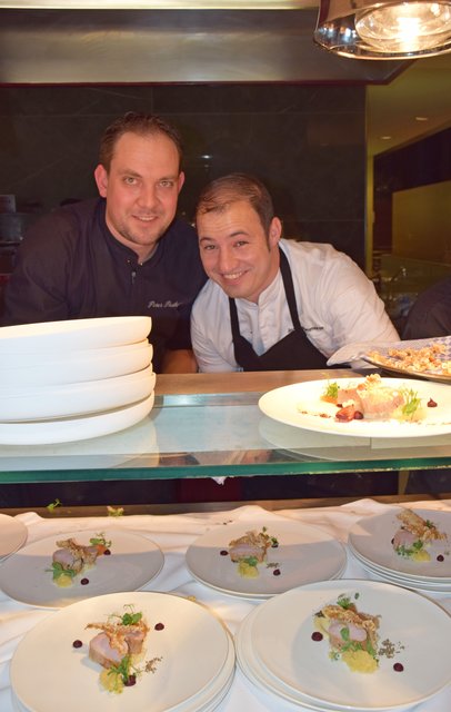 Die beiden Top-Köche Peter Reithmayr und Sascha Kemmerer. | Foto: Foto: Therme Geinberg