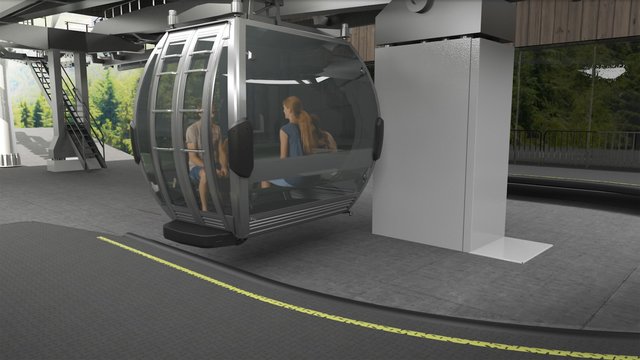 Für Freizeitaktivitäten seien laut Stadt Zehnergondeln ideal. | Foto: The Renderers