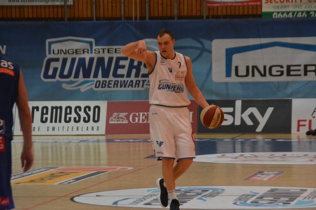Gunners-Kapitän Sebastian Käferle will gegen die Grazer wieder punkten.