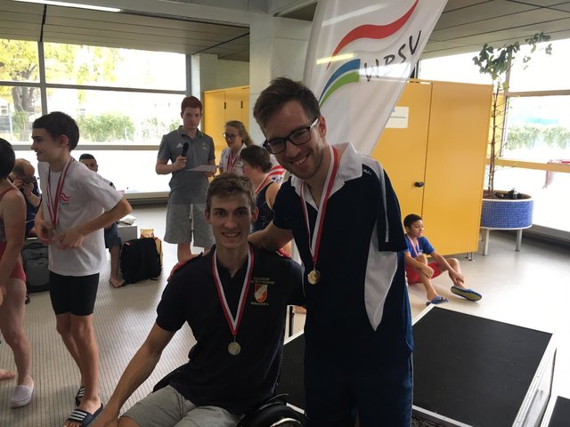 Andreas Ernhofer und Andreas Onea aus Deutsch-Wagram.