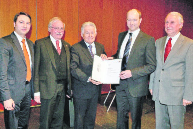 Amtseinführung von Manfred Hageneder als Bezirkshauptmann von Linz-Land.