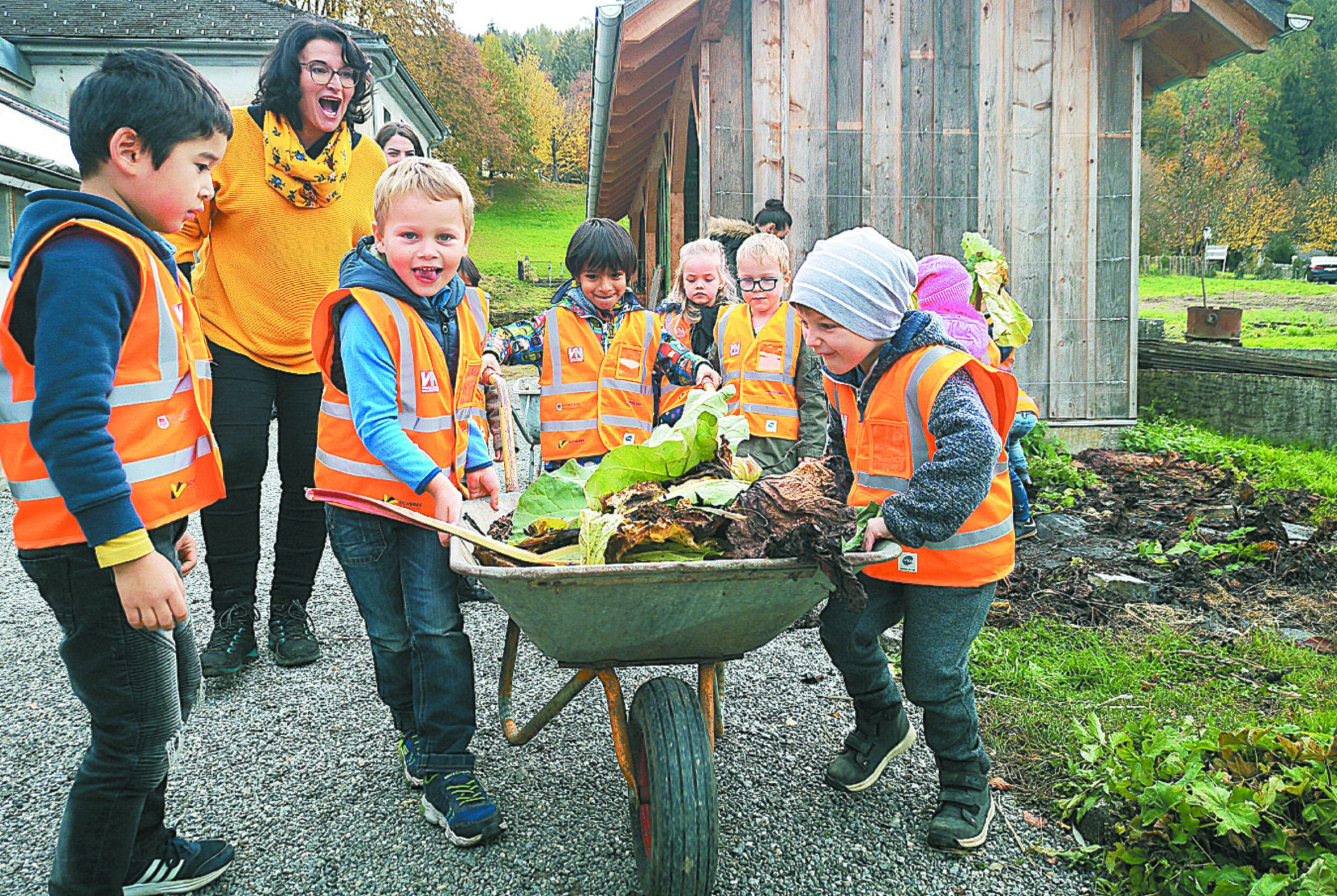 Große Freude bei den Kleinen: Kindergärten mit viel Begeisterung bei