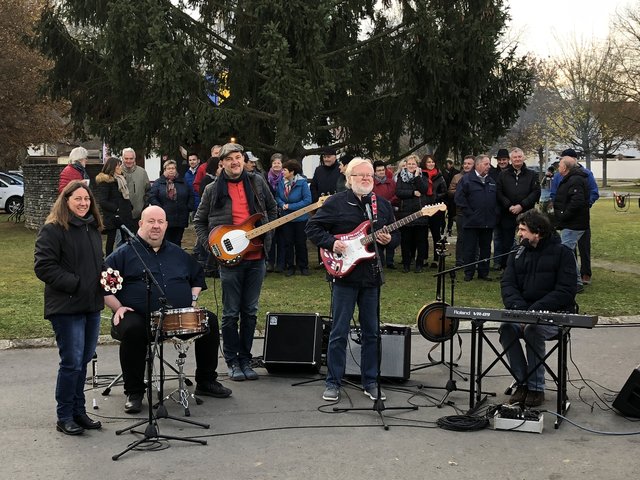 Die Uhudler Blues Band spielte bei "Guten Morgen Österreich"