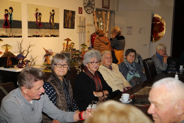 Kaffepause im Kunstcafe