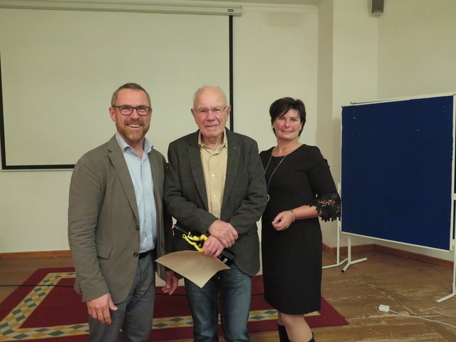 Ekhard Blumberger ist seit 60 Jahren dabei.
