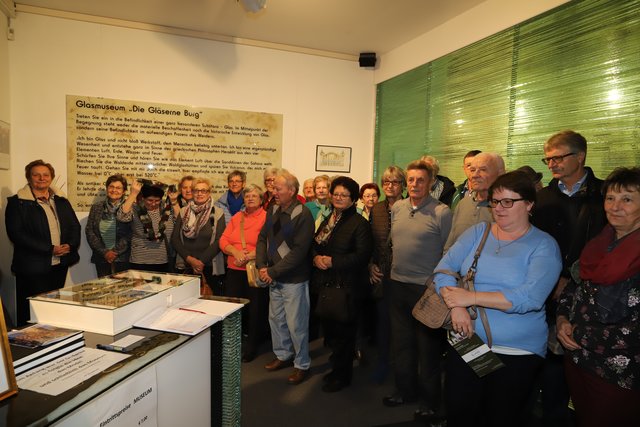 Führung durchs Glasmuseum