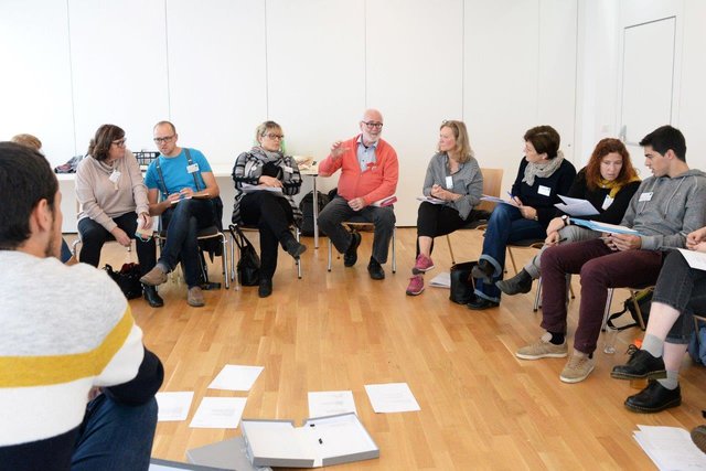 Workshop mit Guy Dockendorf vom Internationalen Muuthausenkomitee | Foto: Bewusstseinsregion
