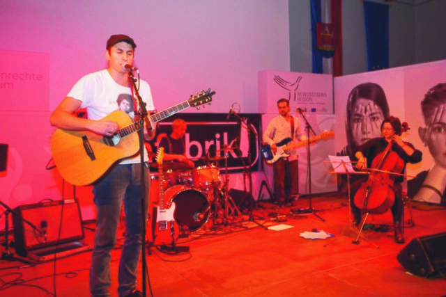 Die Band Tonfabrik begeisterte das Publikum. | Foto: Bewusstseinsregion