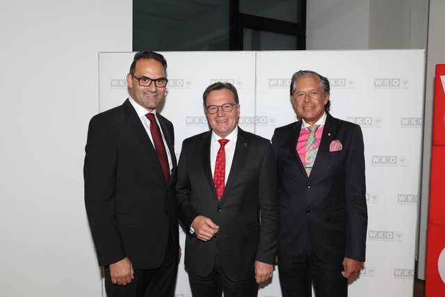 Christoph Walser, Günther Platter und Jürgen Bodenseer. | Foto: WK Tirol