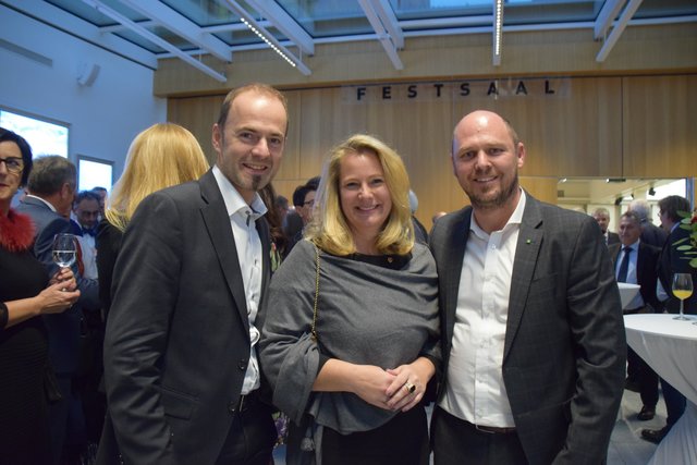 Josef Hechenberger, Rebecca Kirchbaumer und Ferdinand Grüner.