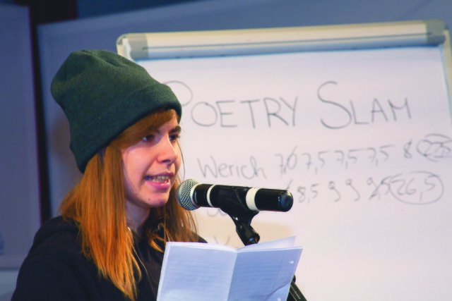 Viel Kreatives bot der Poetry Slam.