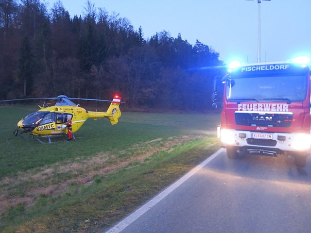Auch der Rettungshubschrauber rückte aus | Foto: Christoph Duller