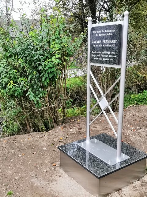 Das Markus Pernhart-Denkmal in Obermieger | Foto: S. Maier