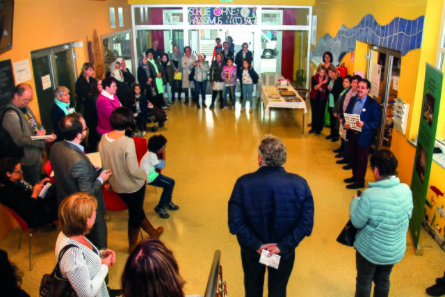 Ausstellungseröffnung in der NMS Mauthausen | Foto: Bewusstseinsregion