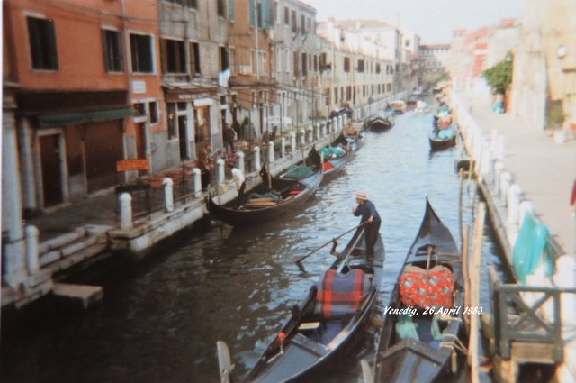 Venedig 1983, Urlaub