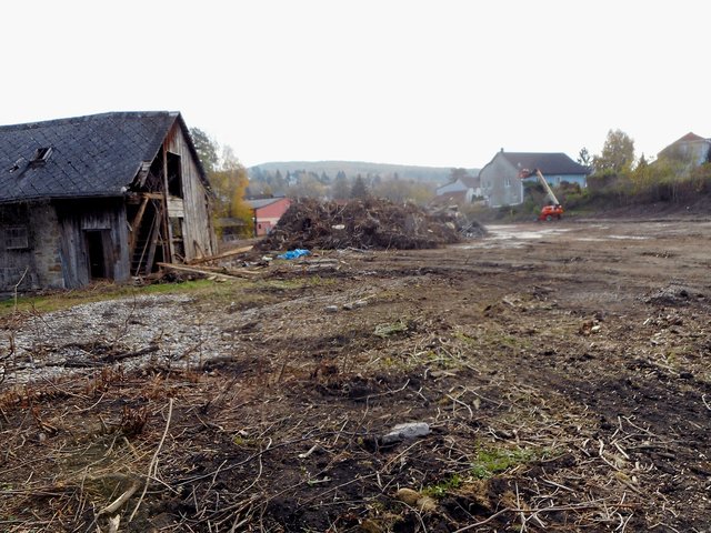 Dort wo früher Insekten, Vögel und grüne Bäume waren, finden sich jetzt nur noch Erdhaufen und Baumstümpfe | Foto: Grüne Liste Gablitz