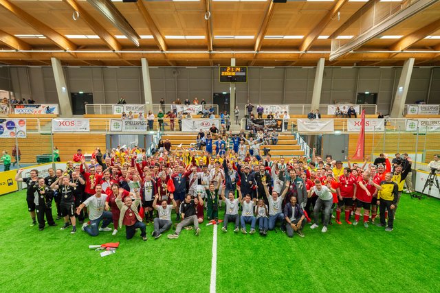 Gruppenbild mit den Teilnehmern des Spielerpass-Cup 2018