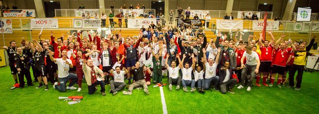Viele glückliche Gesichter beim SPIELERPASS-Cup 2018 in St.Pölten