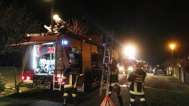 Der Einsatz in der Adalbert-Stifter-Gasse dauerte rund eine halbe Stunde. | Foto: FF Maria Anzbach
