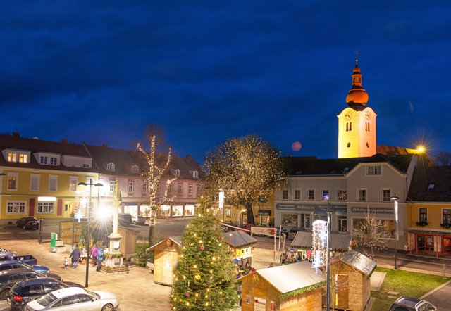 Der Friedberger Christkindlmarkt öffnet am Freitag, 30. November seine Pforten. | Foto: TV Wechselland