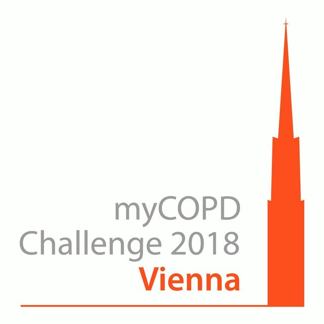 Das Logo von Eberhard Jordans 'myCOPD Challenge'