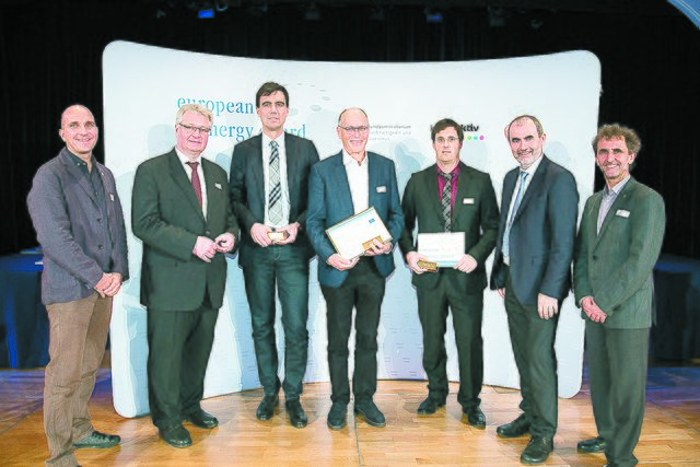 Vizebürgermeister Martin Ruepp führte die Dornbirner Gold-Delegation in Baden an