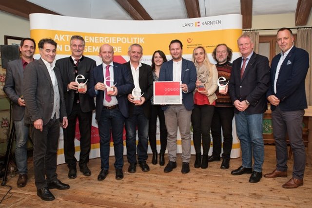 Fünf "e": Die Auszeichnung für Eisenkappel-Vellach | Foto: Büro LR Schaar/Adrian Hipp
