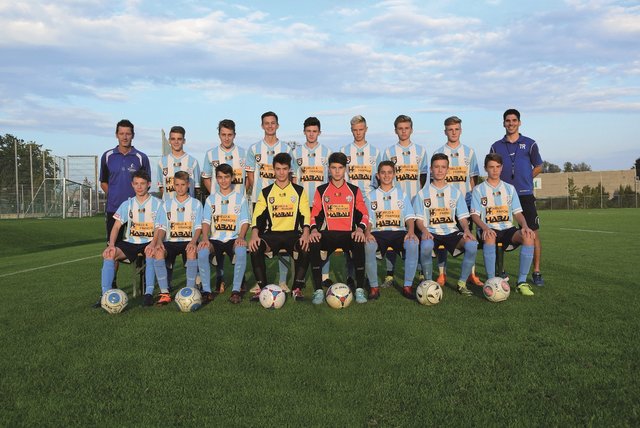Die U17B schaffte im Herbst den Aufstieg in die Landesliga.