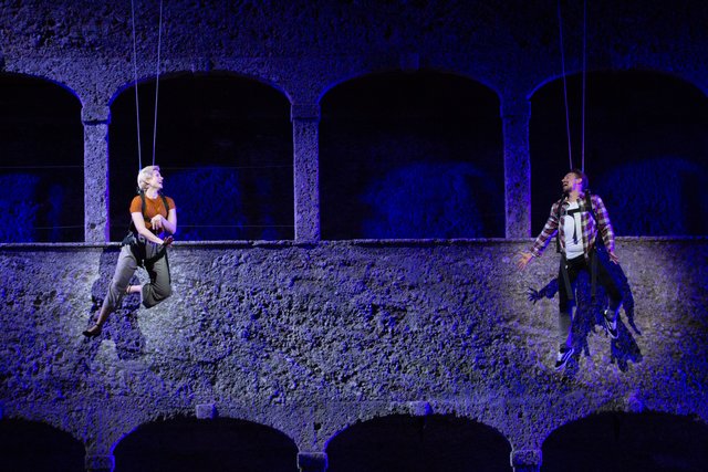 Die Proben für das Bühnenstück "Meine Stille Nacht" sind in vollem Gange. | Foto: Neumayr