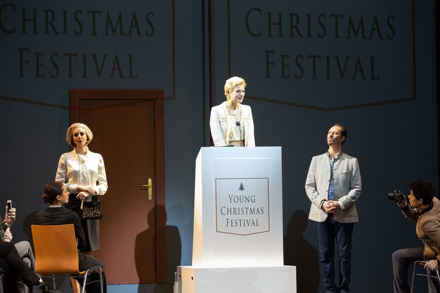 Die Proben für das Bühnenstück "Meine Stille Nacht" sind in vollem Gange. | Foto: Neumayr