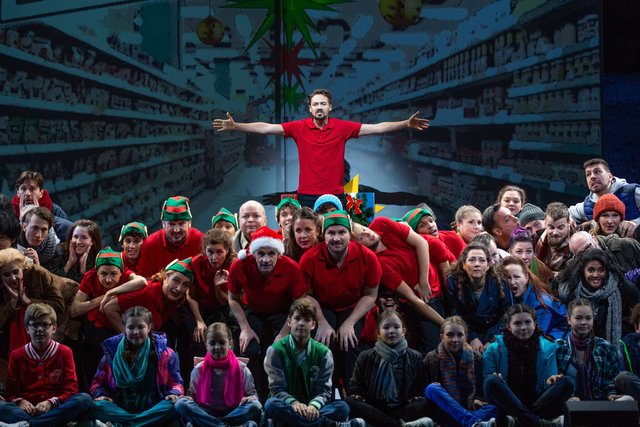 Die Proben für das Bühnenstück "Meine Stille Nacht" sind in vollem Gange. | Foto: Neumayr