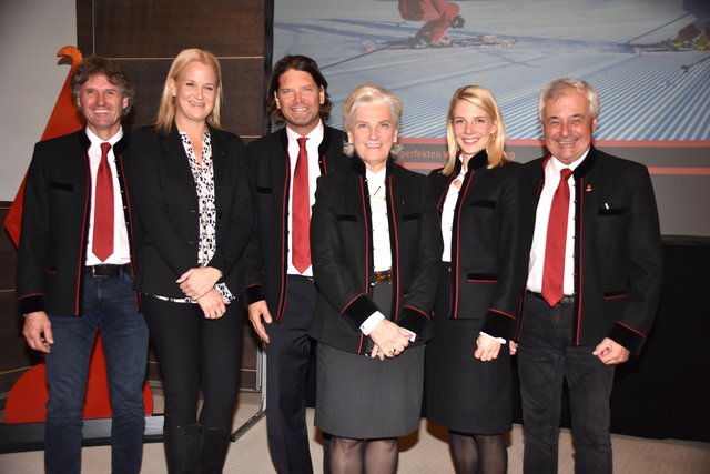 TVB-Spitze: Josef Dagn, Kathrin Schlechter, Manfred Hofer, Signe Reisch, Viktoria Veider, Josef Burger.