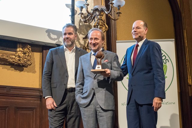 claro Inhaber Josef Dygruber bei der „Green Brands“ Verleihung