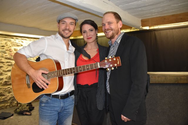 Martin Mak, Birgit Fuchs und Andreas Ickelsheimer (von links)