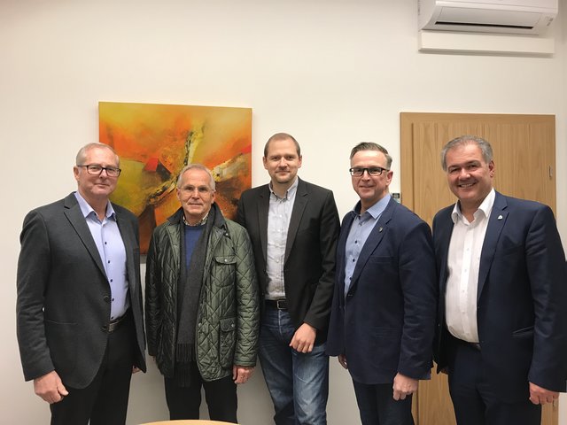 Johann Bernsteiner, Alois Lipp, Simon Grundner, Helmut Linhart und Günter Riedenbauer | Foto: Kovacic