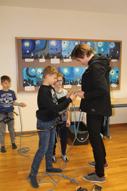 Der Knoten beim Klettern -  eines der Wichtigsten Dinge im Klettersport