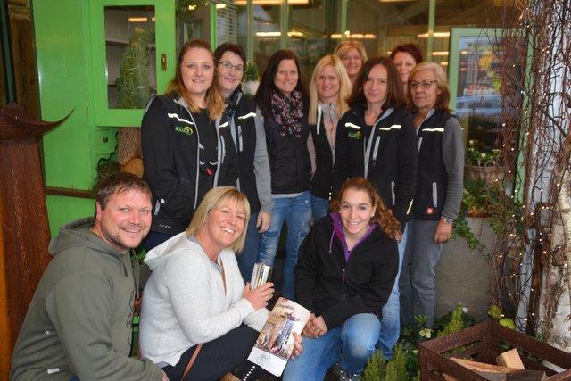 Das Team vom Floristikcenter Wallis begrüßte sogar Gäste aus Salzburg.