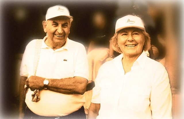 Die Firmengründer Karl und Herta Linauer.