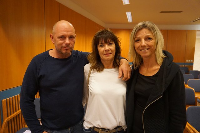 Jürgen und Gerlinde Gruber und Manuela Prinz