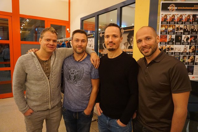 Fritz Haas, Markus Wagner, Andreas Mörzinger und Michael Hubmayr