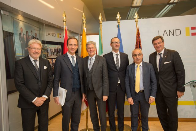 Politische Vertreter aus Kärnten, Friaul-Julisch Venetien und dem Veneto trafen sich zur Euregio Generalversammlung | Foto: LPD Kärnten/Peter Just