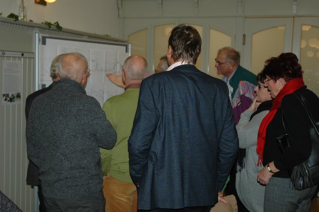 Das Interesse der Bürger an den Plänen war groß.