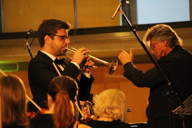 Trompetenkonzert: Solist Helmut Fuchs.
