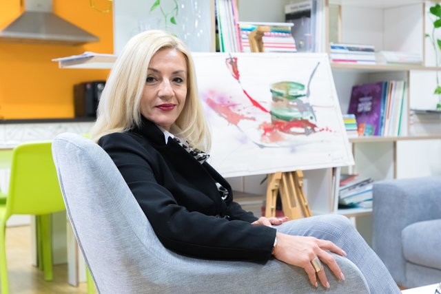 Leiterin des Projekts "Heroes" Emina Saric flüchtete vor ungefähr 25 Jahren aus Bosnien-Herzegowina nach Graz und war erst kürzlich als "Österreicherin des Jahres" nominiert.